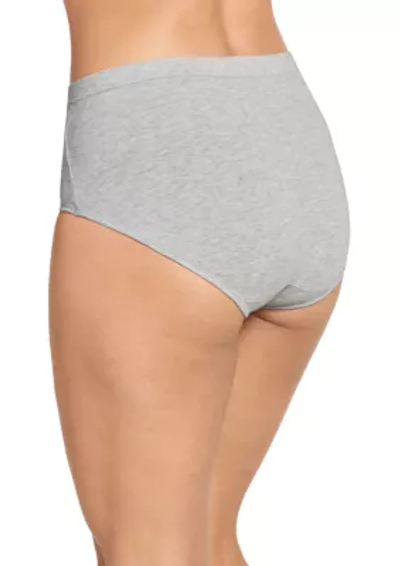 Cotton Stretch Hi Cut Briefs