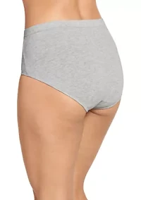 Cotton Stretch Hi Cut Briefs