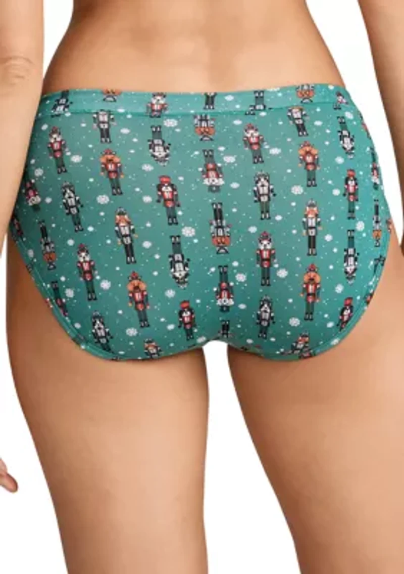 Cotton Stretch Hi Cut Briefs