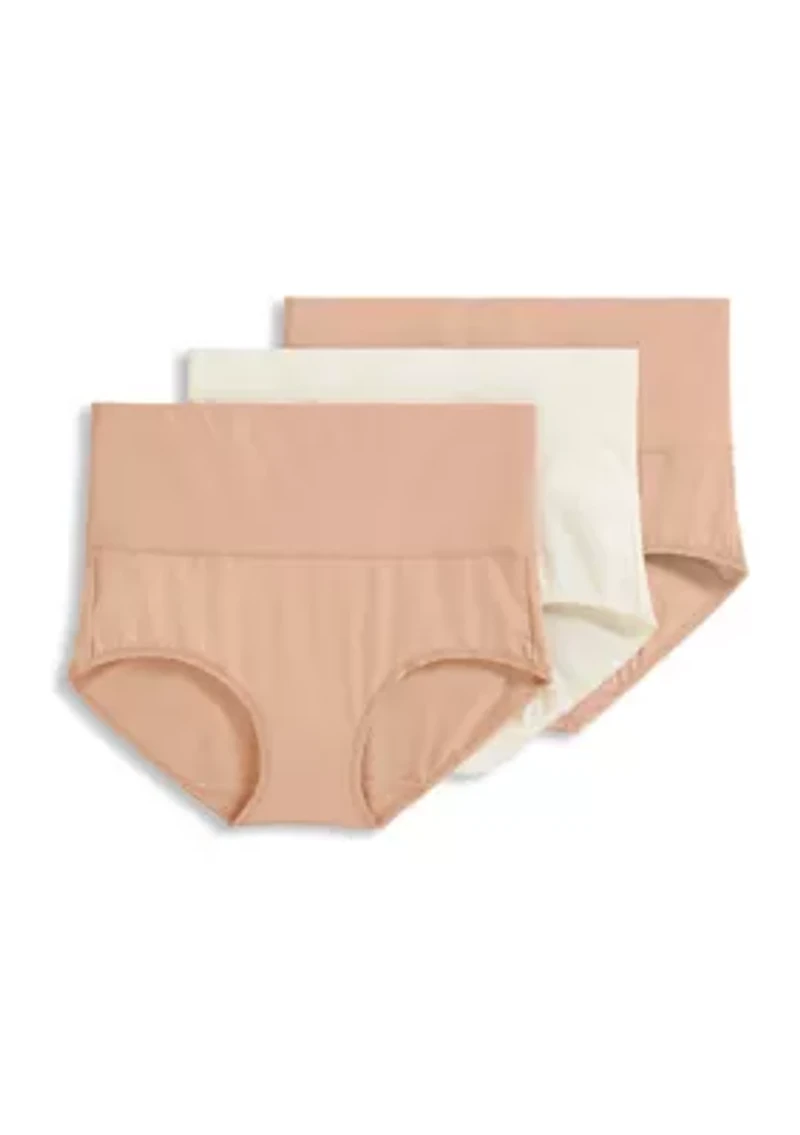 Skimmies® 360° Smoothing Brief Panties - 3 Pack