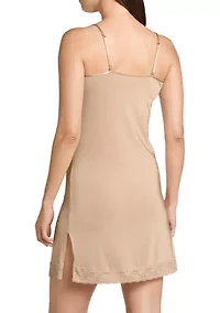 No Panty Line Promise® Tactel® Lace Slip Dress