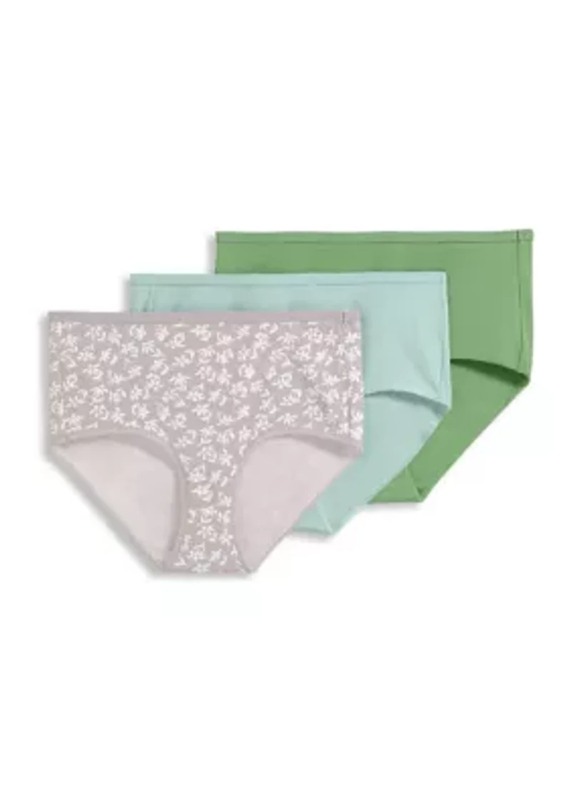 Organic Cotton Stretch Logo Modern Briefs