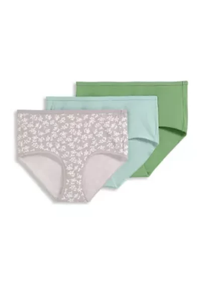 Organic Cotton Stretch Logo Modern Briefs
