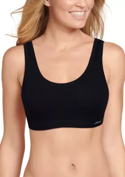 Organic Cotton Scoop Bralette