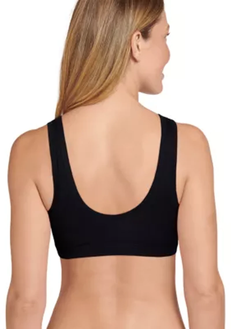 Organic Cotton Scoop Bralette