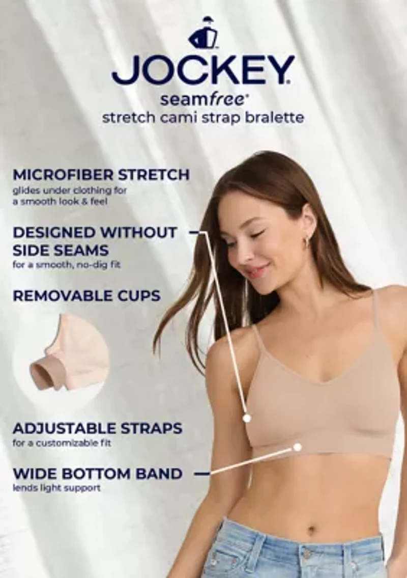 Seamfree® Stretch Cami Strap Bralette