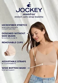 Seamfree® Stretch Cami Strap Bralette