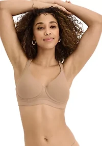 Cooling Cotton Blend Wirefree Full Coverage Bra