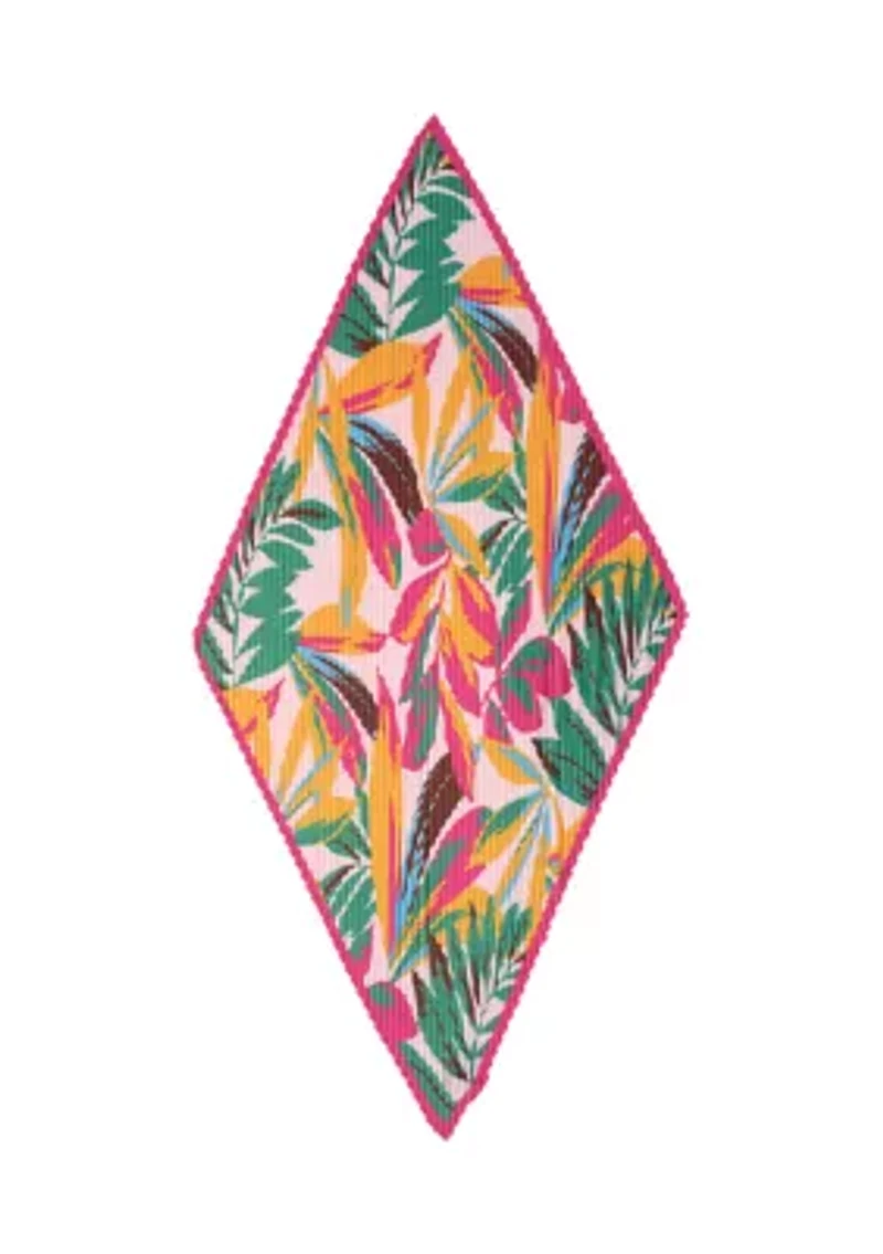 Women's Lanai Pleated Diamond Scarf