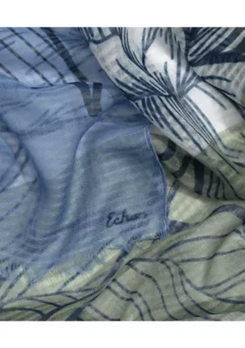 Block Bouquet Wrap Scarf