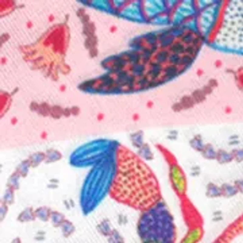 Crabby Silk Ribbon Scarf