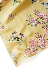 Spring Unfolding Square Scarf 