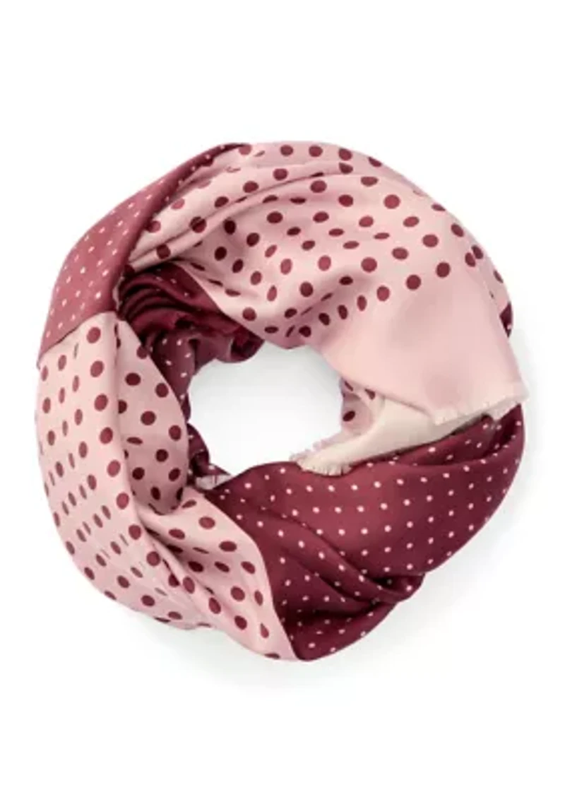 Tubular Dot Scarf
