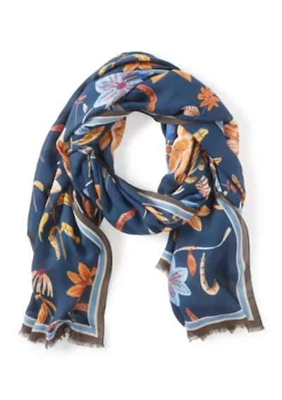 Autumn Floral Wrap