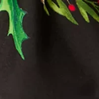 Holly Garland Plaid Silk Scarf