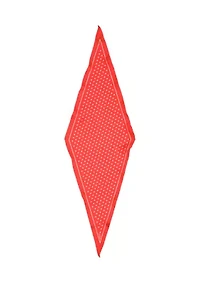 Dot Silk Diamond Scarf