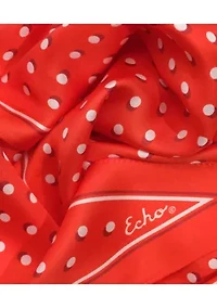 Dot Silk Diamond Scarf