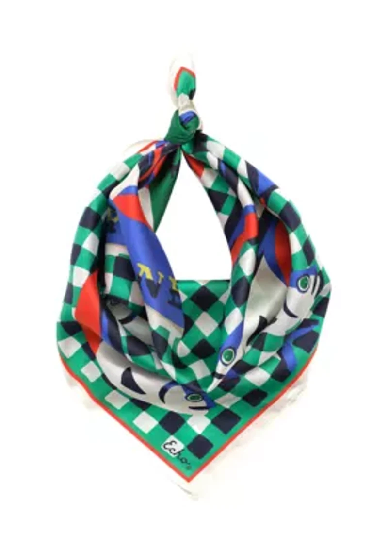 Tinned Fish Silk Bandana