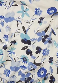 Falling Flowers Wrap Scarf
