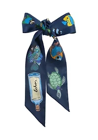 Lost At Sea Silk Ribbon Scarf