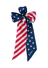 Stars and Stripes Silk Ribbon Scarf