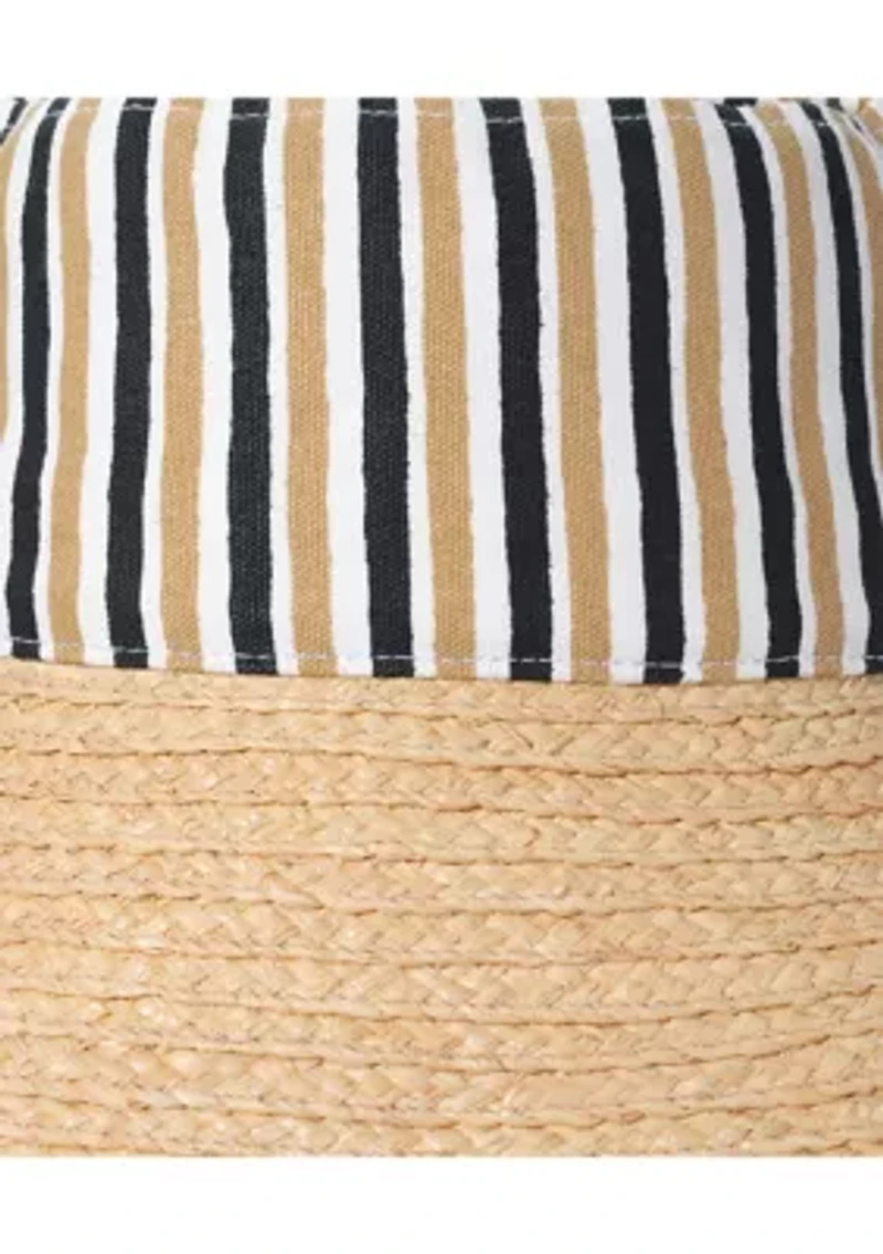 Montauk Striped Bucket Hat