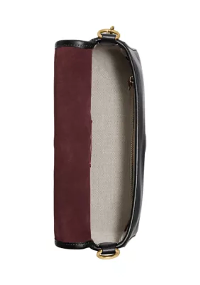 Soft Calf Leather Tabby Shoulder Bag