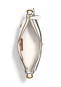 Polished Pebble Leather Chaise Crossbody
