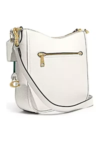 Polished Pebble Leather Chaise Crossbody