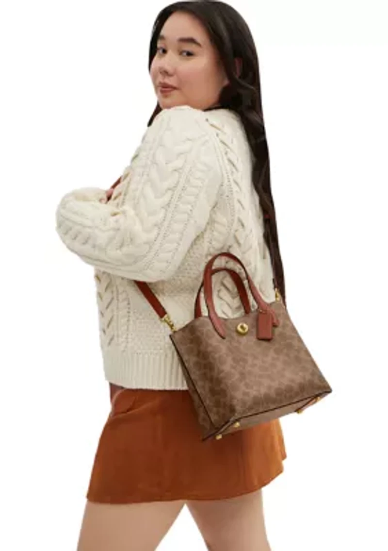 Willow Tote 24 Signature Canvas