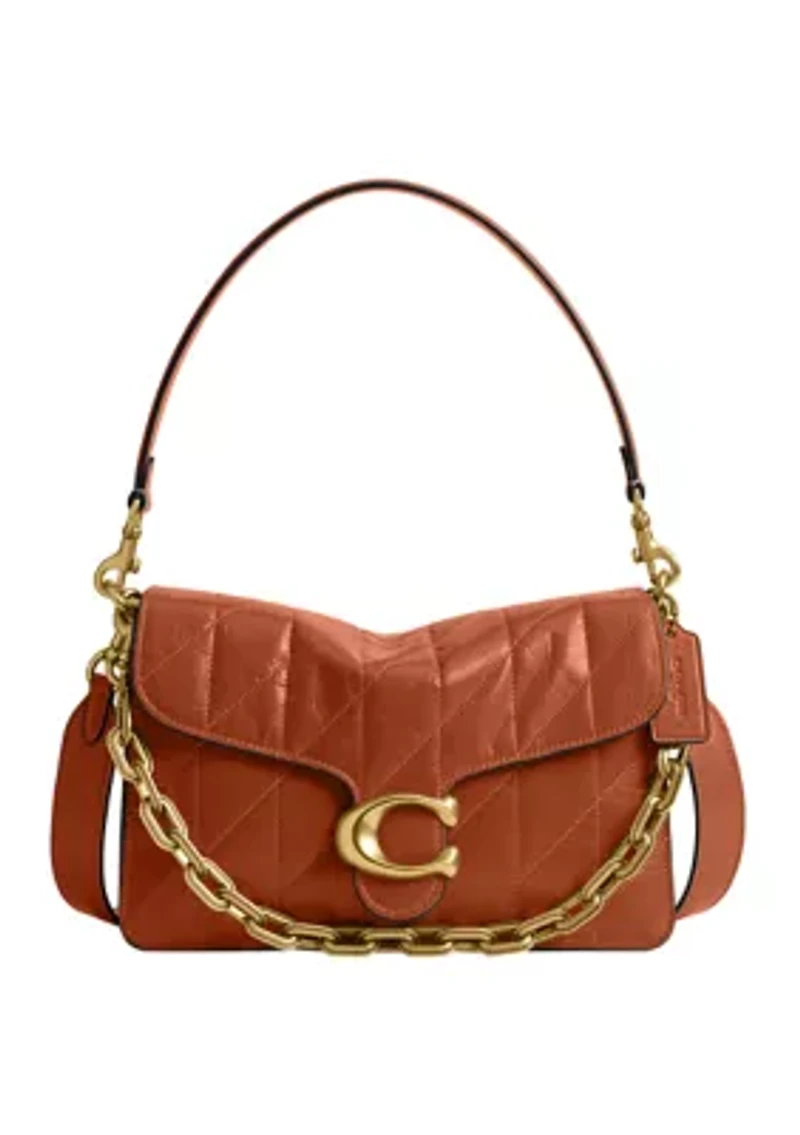Chain Tabby Shoulder Bag with Quilting