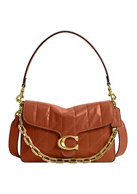 Chain Tabby Shoulder Bag with Quilting