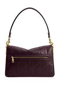 Chain Tabby Shoulder Bag with Quilting 