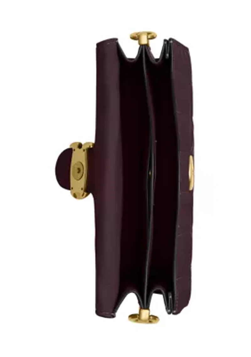 Chain Tabby Shoulder Bag with Quilting 