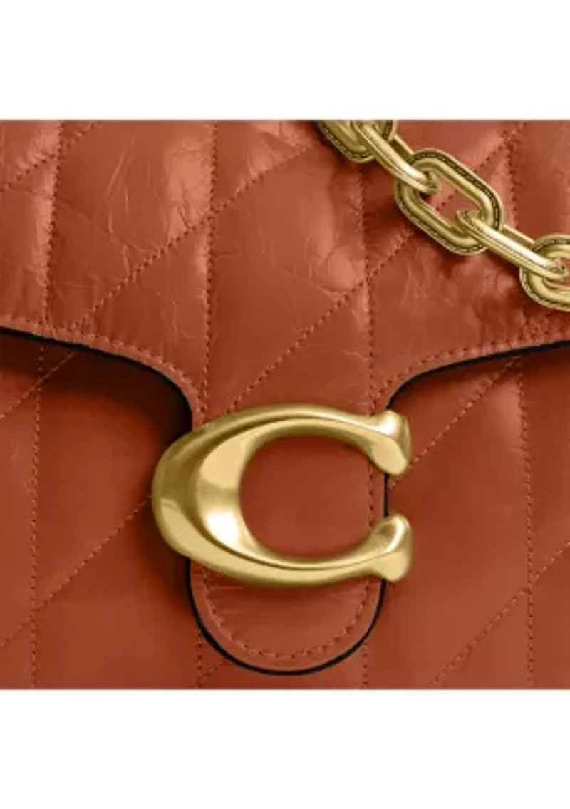 Chain Tabby Shoulder Bag with Quilting