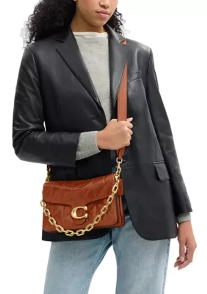 Chain Tabby Shoulder Bag with Quilting