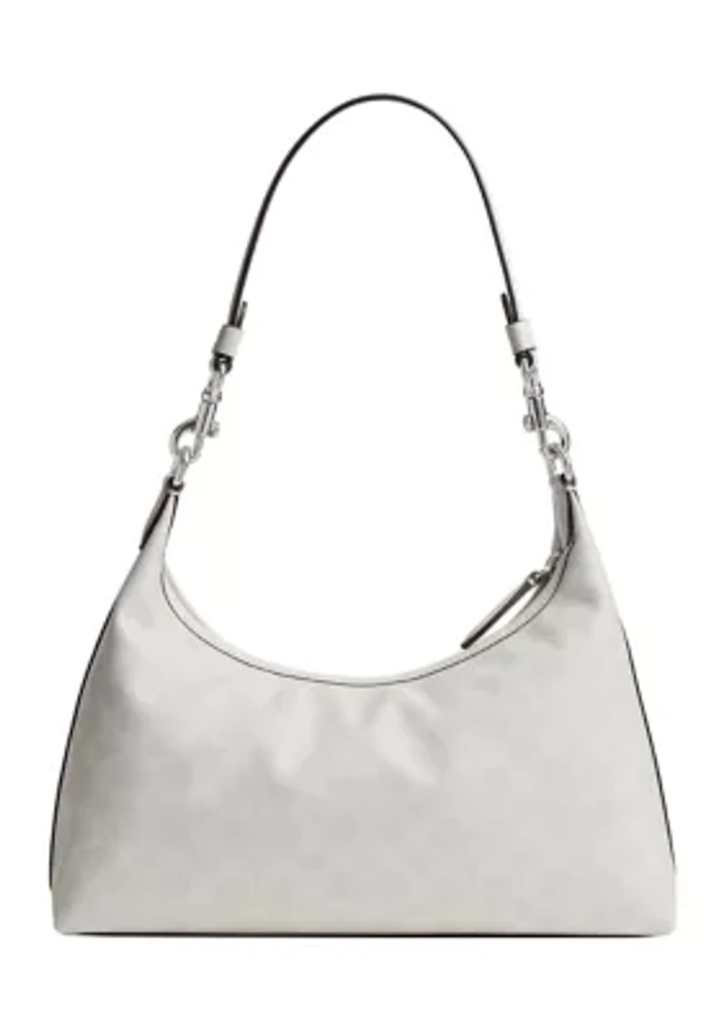 Juliet Signature Canvas Shoulder Bag