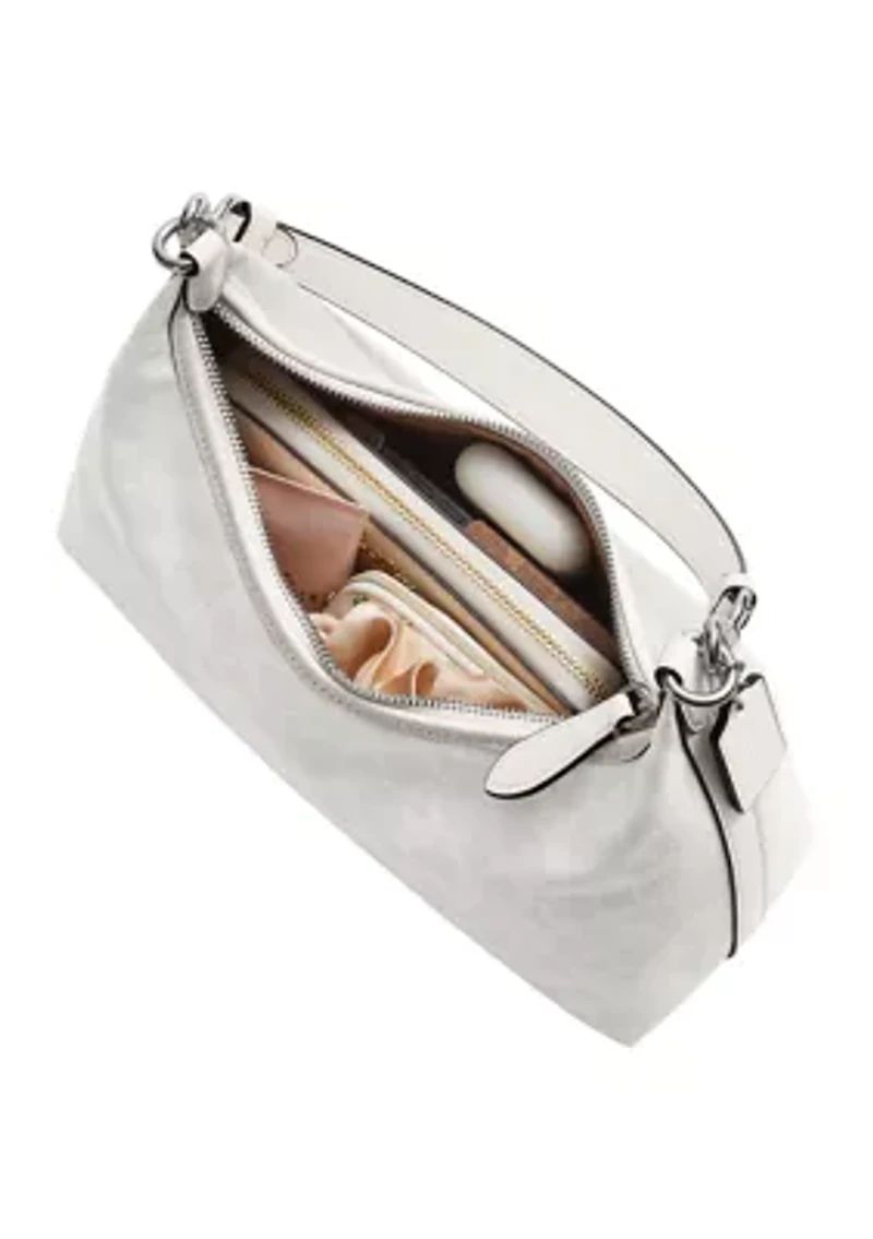 Juliet Signature Canvas Shoulder Bag