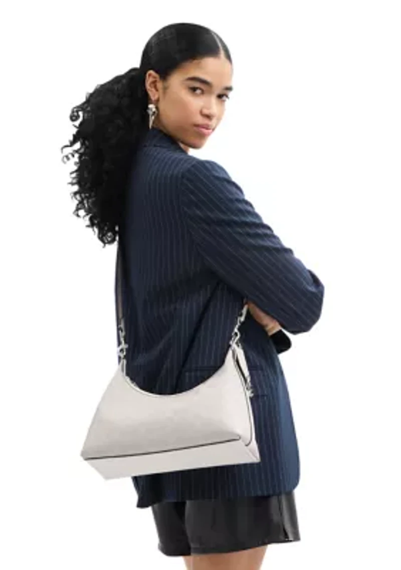 Juliet Signature Canvas Shoulder Bag