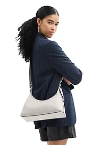 Juliet Signature Canvas Shoulder Bag