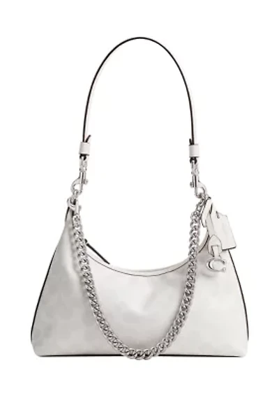 Juliet Signature Canvas Shoulder Bag 
