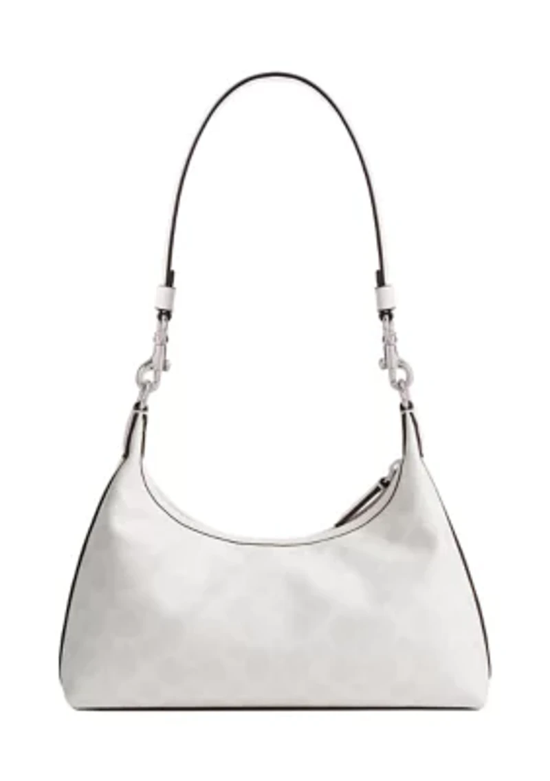 Juliet Signature Canvas Shoulder Bag 