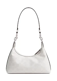 Juliet Signature Canvas Shoulder Bag 