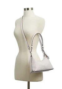 Juliet Signature Canvas Shoulder Bag 