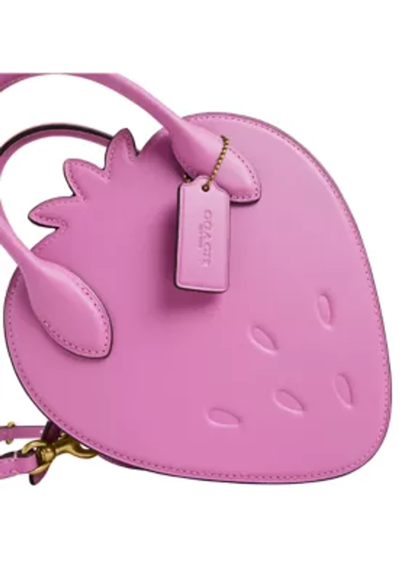 Strawberry Bag in Regenerative Leather