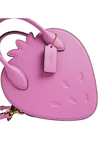 Strawberry Bag in Regenerative Leather