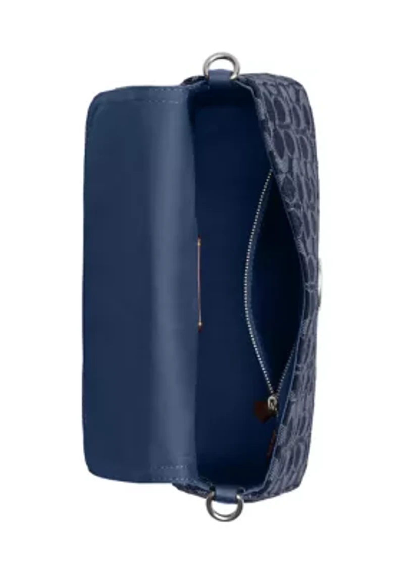 Soft Tabby Shoulder Bag in Signature Denim