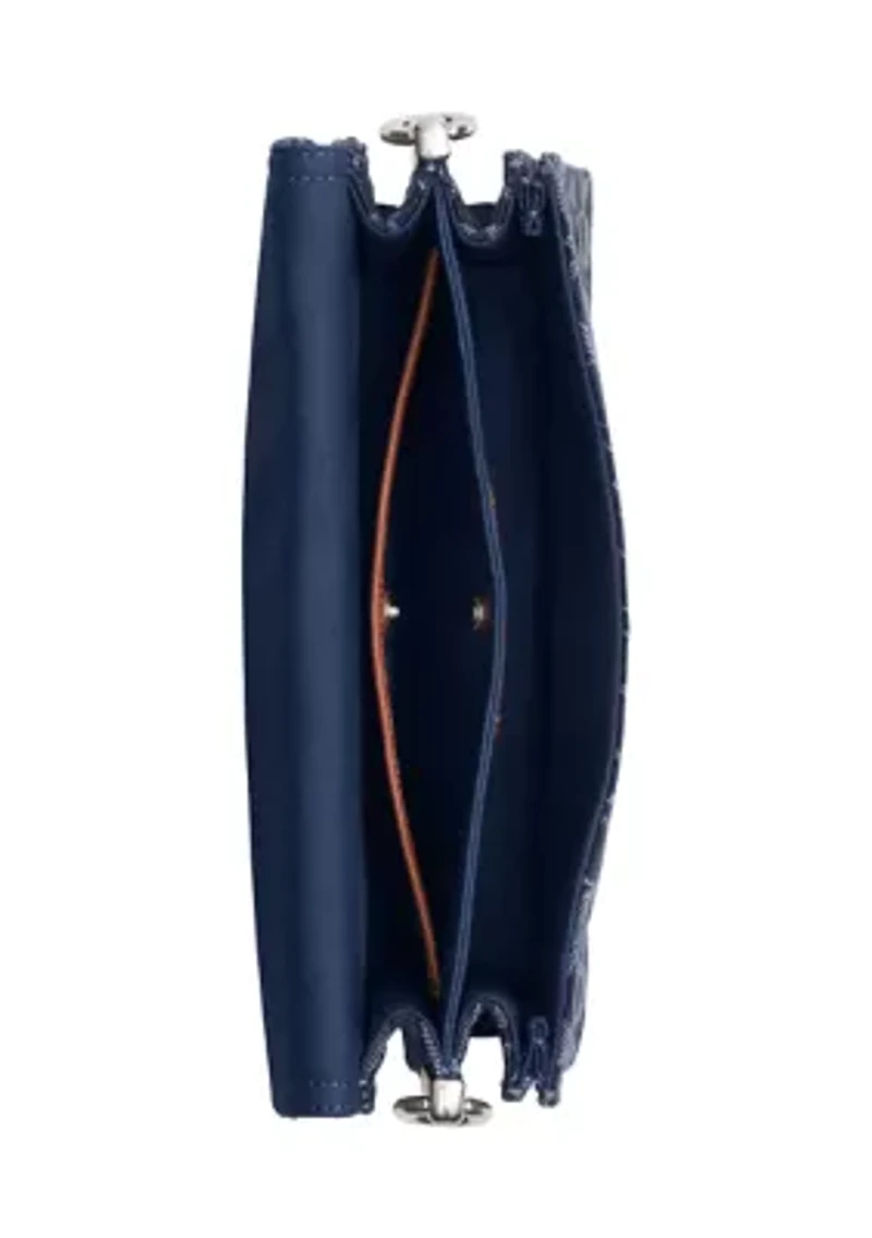 Chain Tabby Shoulder Bag in Signature Denim