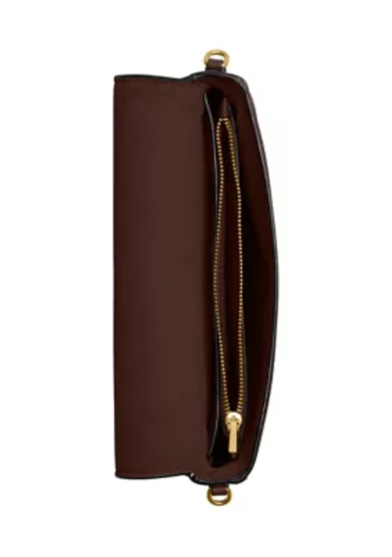 Coated Canvas Signature Mila Crossbody Bag