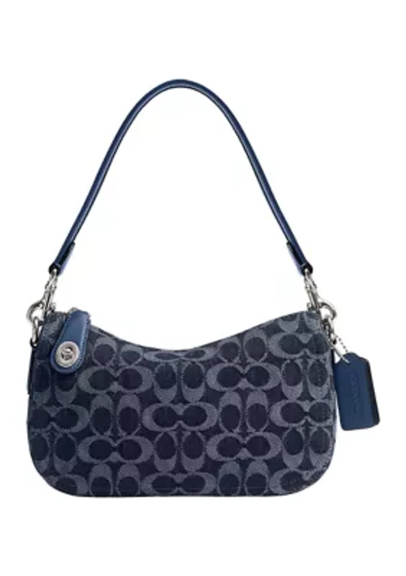 Swinger Bag in Signature Denim